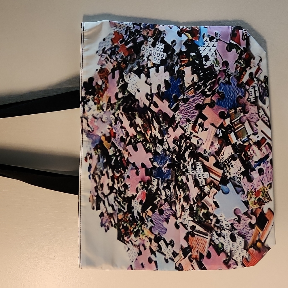 NEW - Tote Bag, Shoulder Bag - Puzzle pieces